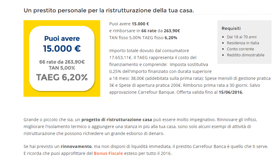 Carrefour Banca Opinioni 21 E Commenti Di Prestiti Personali Online