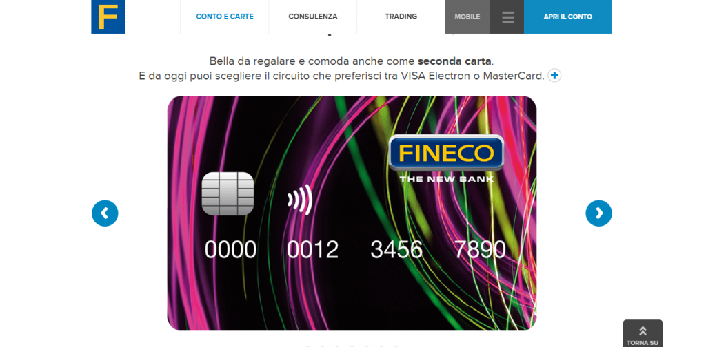 finecobank carte 