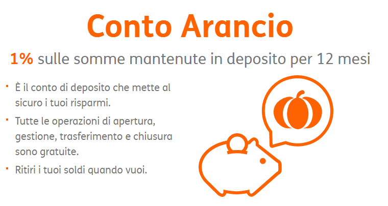 conto arancio