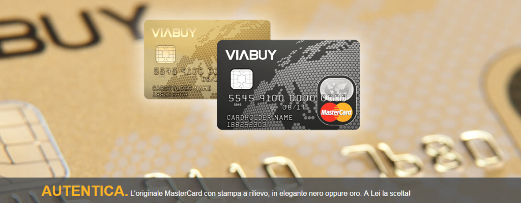 viabuy carta di credito mastercad