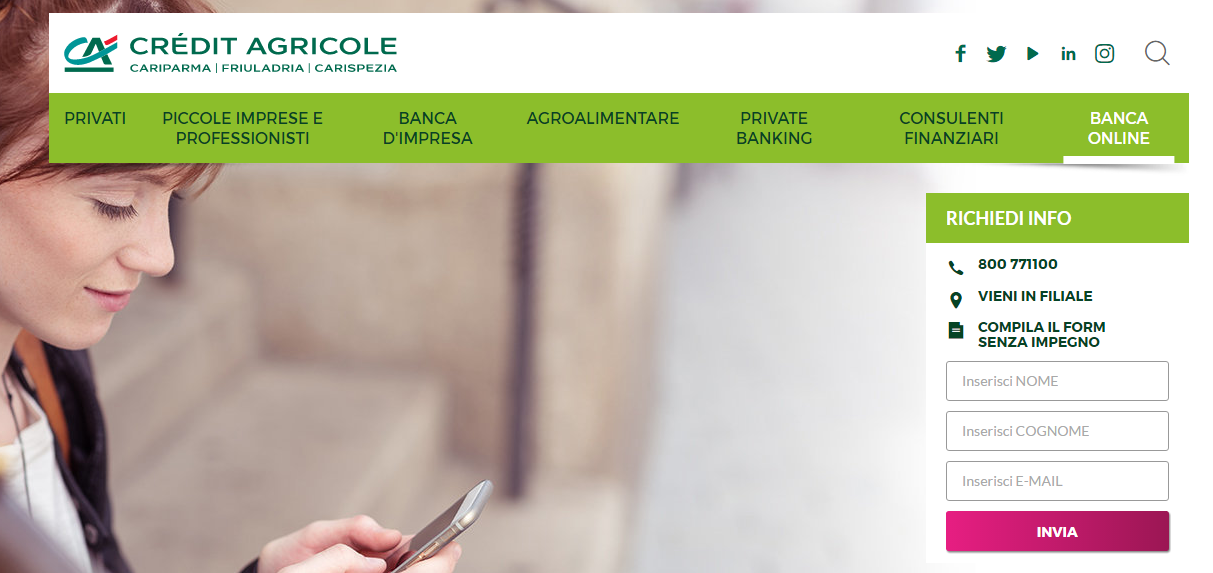 Credit Agricole Nowbanking Finanzitalia Credit Agricole Nowbanking Finanzitalia