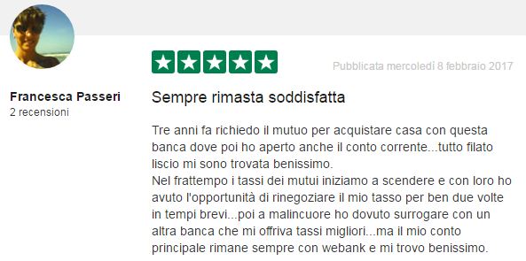 opinioni di webank