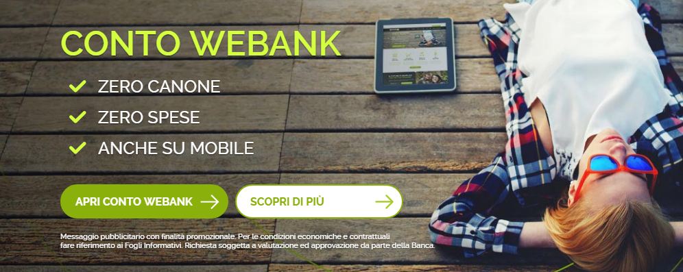 webank conto deposito