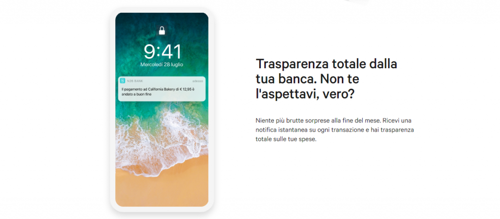 n26 carte di credito