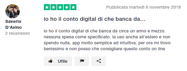 chebanca conto deposito opinioni