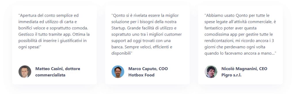 qonto recensioni