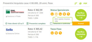 migliori mutui online