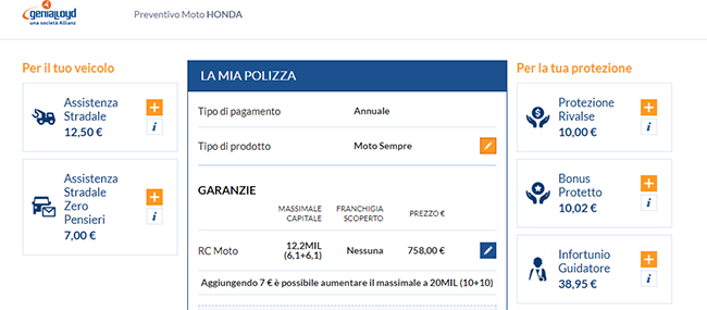 migliori assicurazioni moto preventivo