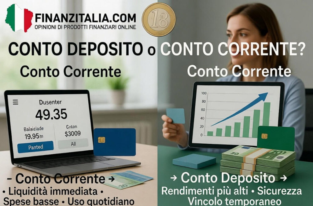 conto deposito o conto corrente