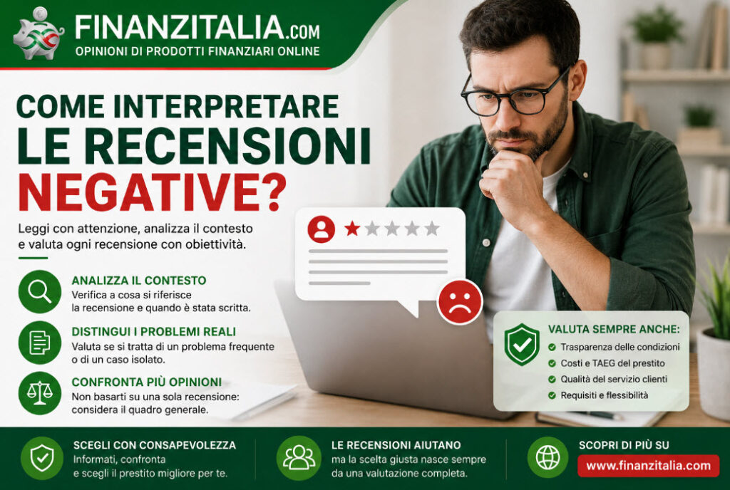 Come interpretare le recensioni negative?