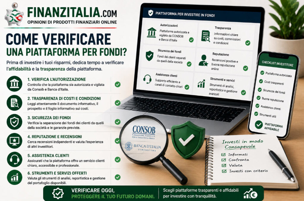 Come verificare una piattaforma per fondi
