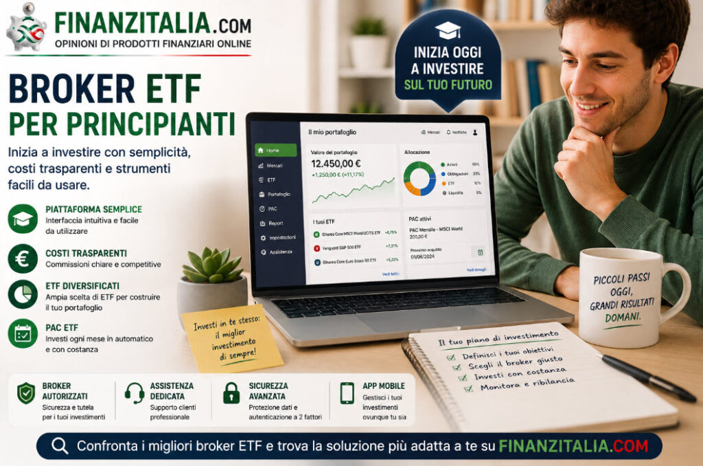 Broker ETF per principianti