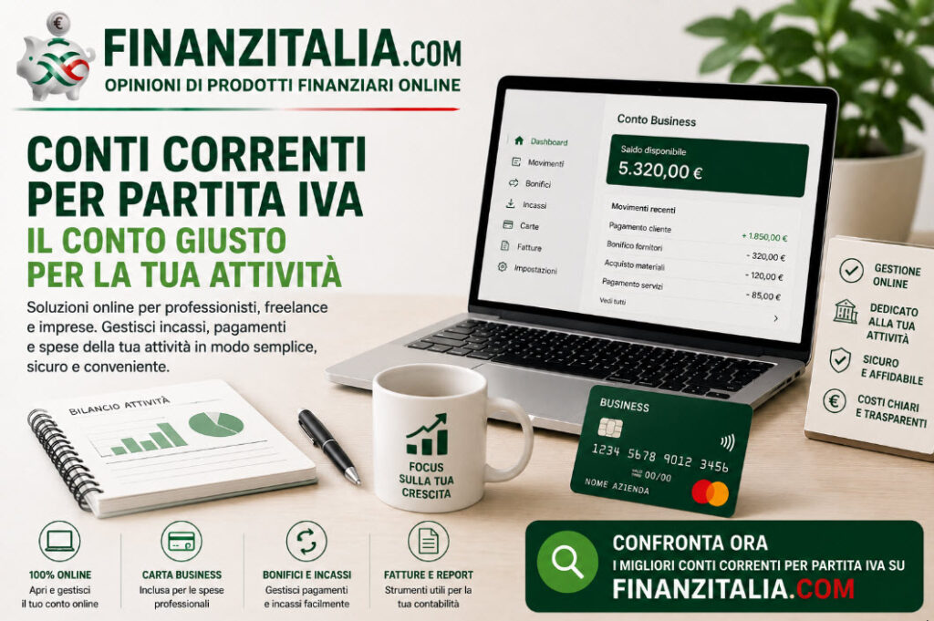 conti correnti per partita iva