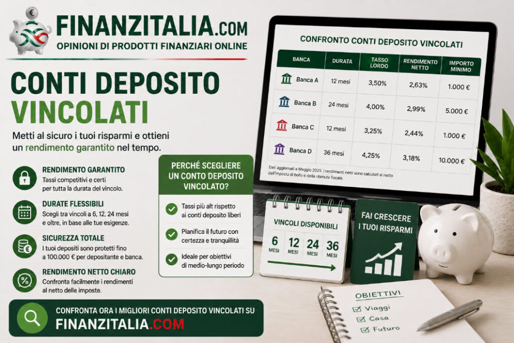 conti deposito vincolati