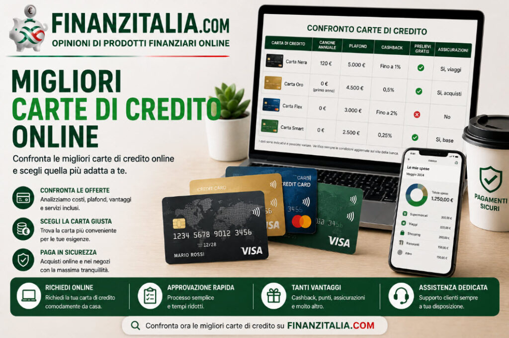 migliori carte di credito online