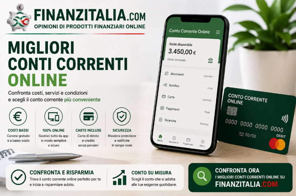 migliori conti correnti online