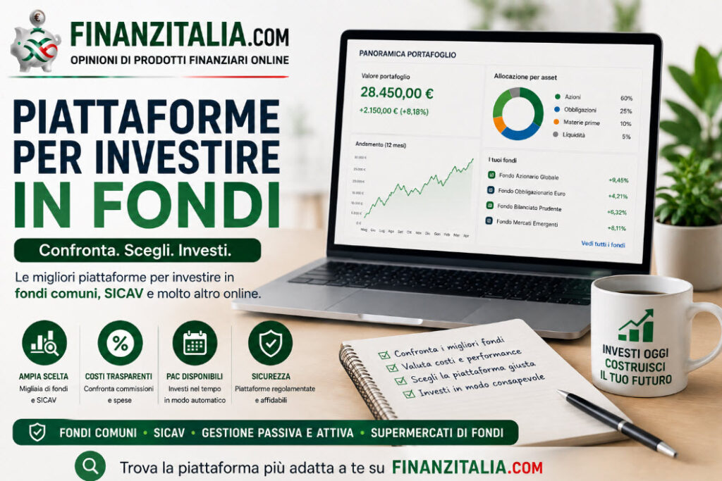 piattaforme per investire in fondi